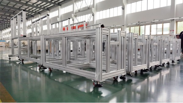 為什么自動化生產線90%的框架都用鋁型材？