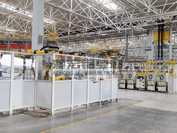 機器人安全隔離圍欄 機器人安全隔離圍欄